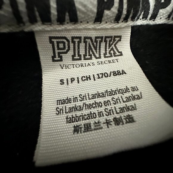 PINK Victoria Secret Dog Hoodie Lace Up Hawaii Logo Kangaroo Pocket - Picture 6 of 16